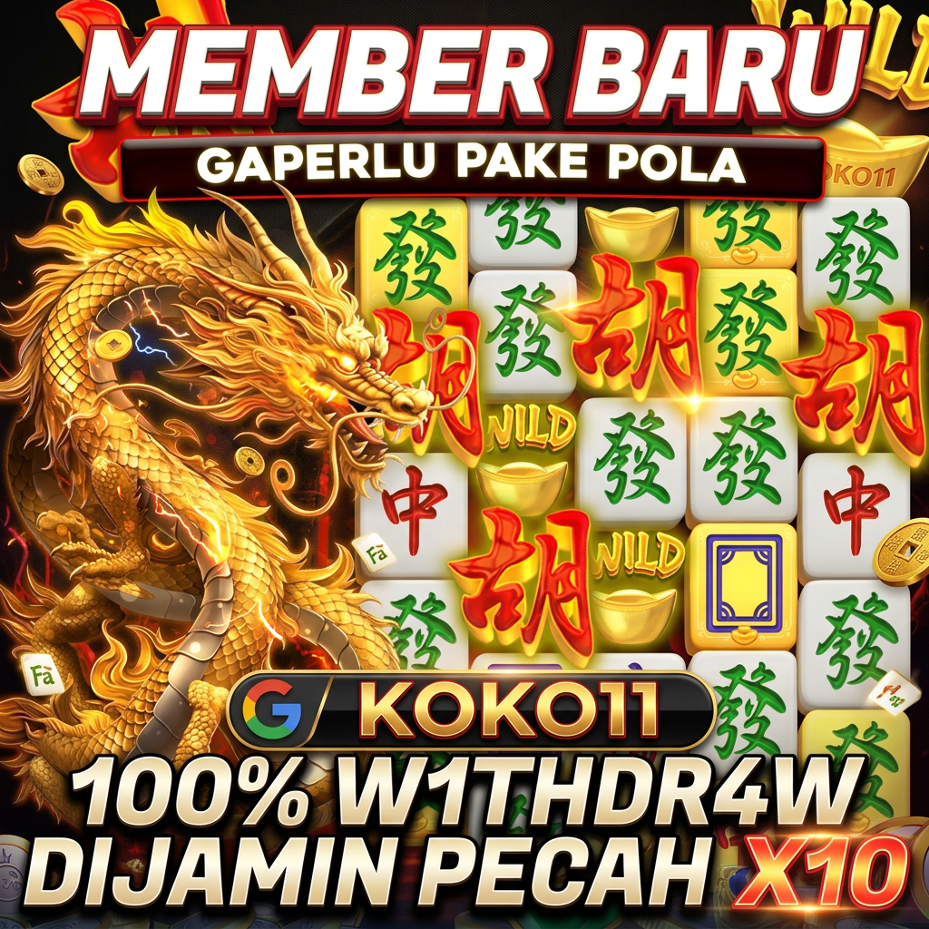 KOKO11 Main Baru Gaperlu Pola Jamin Pecah WD